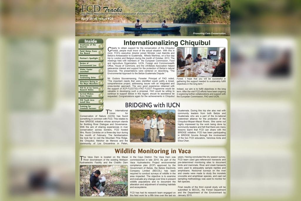 FCD Newsletter Issue #20