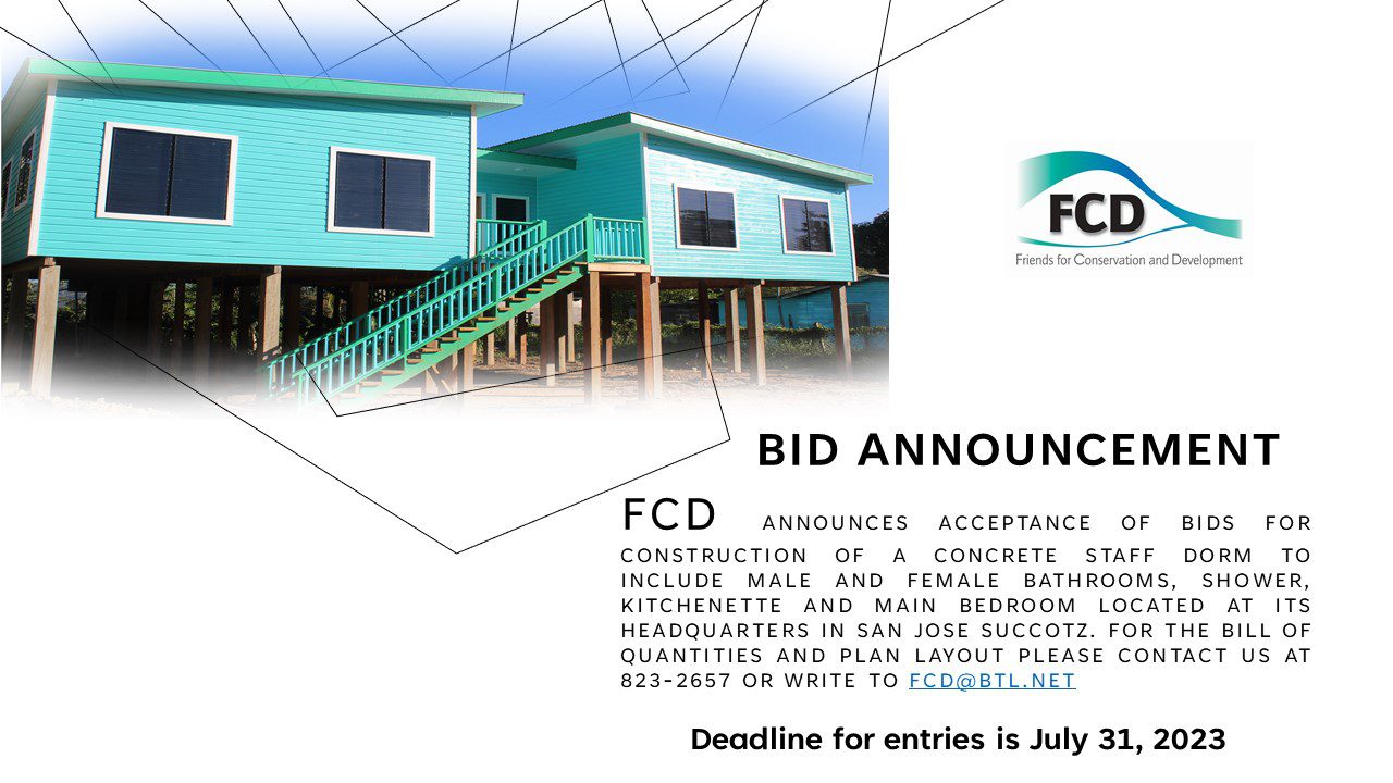 BID ANNOUNCEMENT
